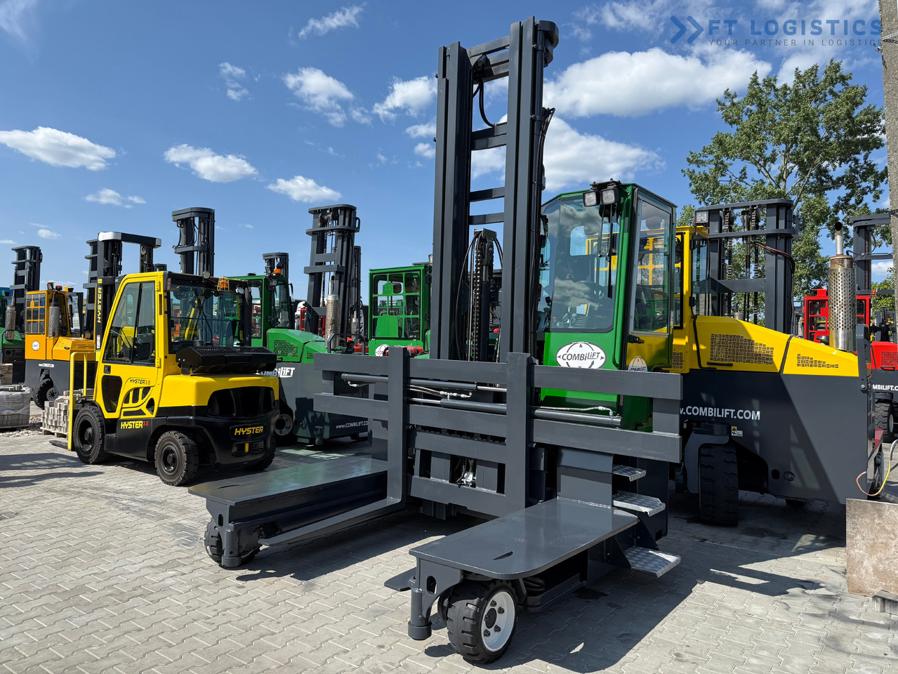 COMBILIFT C5000E / ELECTRIC / TRIPLEX 8300MM / FULL FREE LIFT / WIDE POSITIONER / FORK SIDESHIFT / BATTERY LIKE NEW - 4-veis truck: bilde 2 COMBILIFT C5000E / ELECTRIC / TRIPLEX 8300MM / FULL FREE LIFT / WIDE POSITIONER / FORK SIDESHIFT / BATTERY LIKE NEW - 4-veis truck: bilde 2