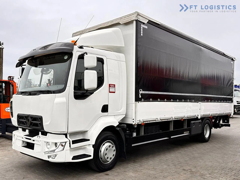 Renault Midlum 250 Renault D 250 / AUTOMATIC / 4X2 / 18 PALLETS / TAIL LIFT / SIDE BOARDS / curtainsider truck - Kapellbil: bilde 1 Renault Midlum 250 Renault D 250 / AUTOMATIC / 4X2 / 18 PALLETS / TAIL LIFT / SIDE BOARDS / curtainsider truck - Kapellbil: bilde 1