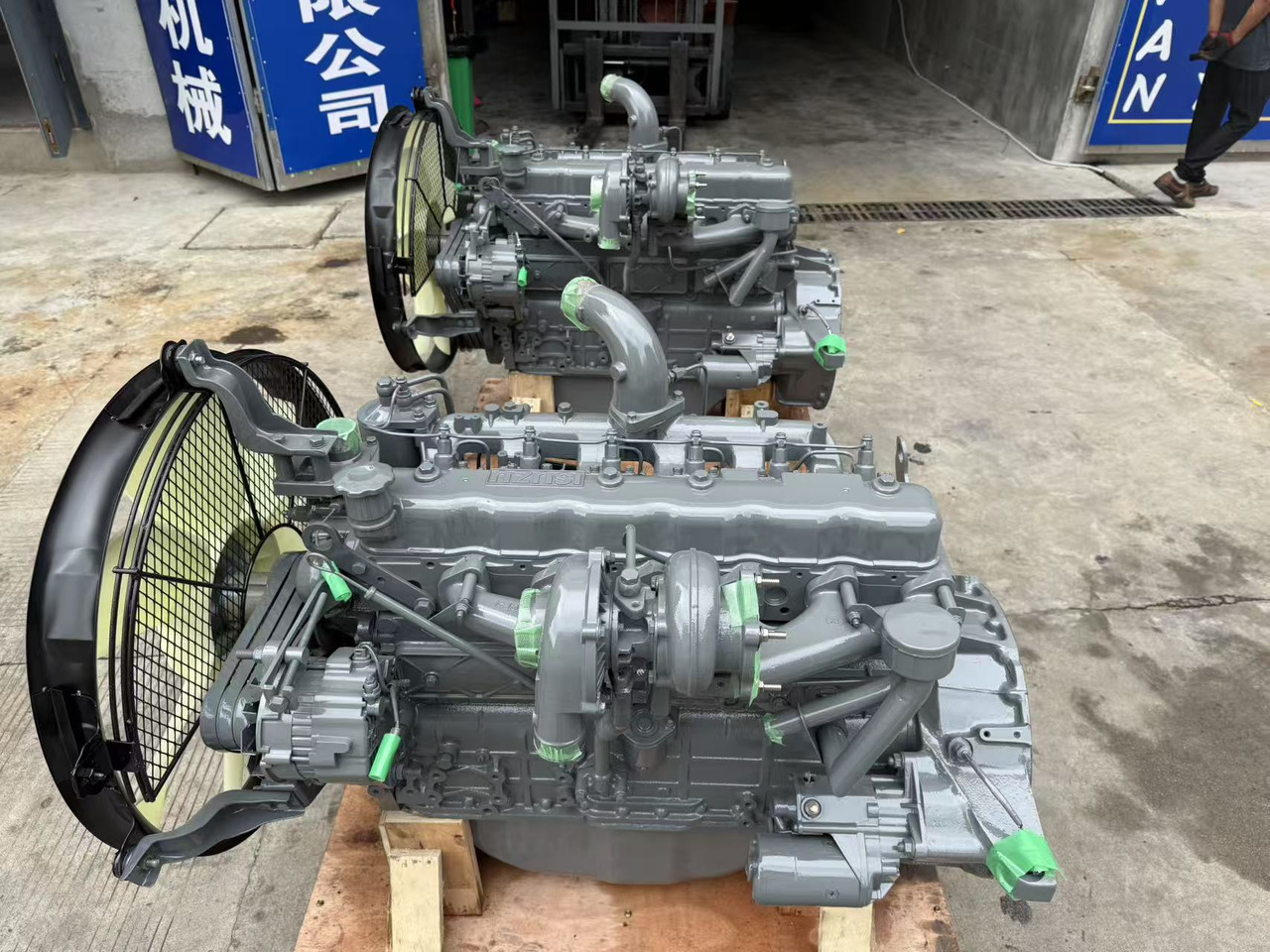 Ny Motor for Gravemaskin ISUZU 6BG1: bilde 6