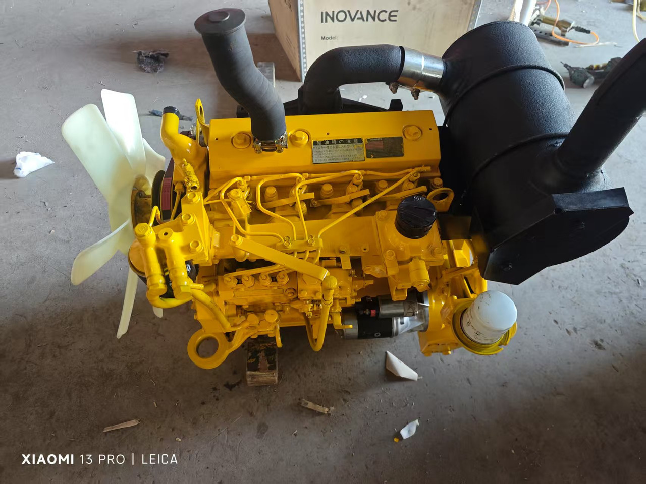 KOMATSU 4D95LE - Motor for Gravemaskin: bilde 4 KOMATSU 4D95LE - Motor for Gravemaskin: bilde 4
