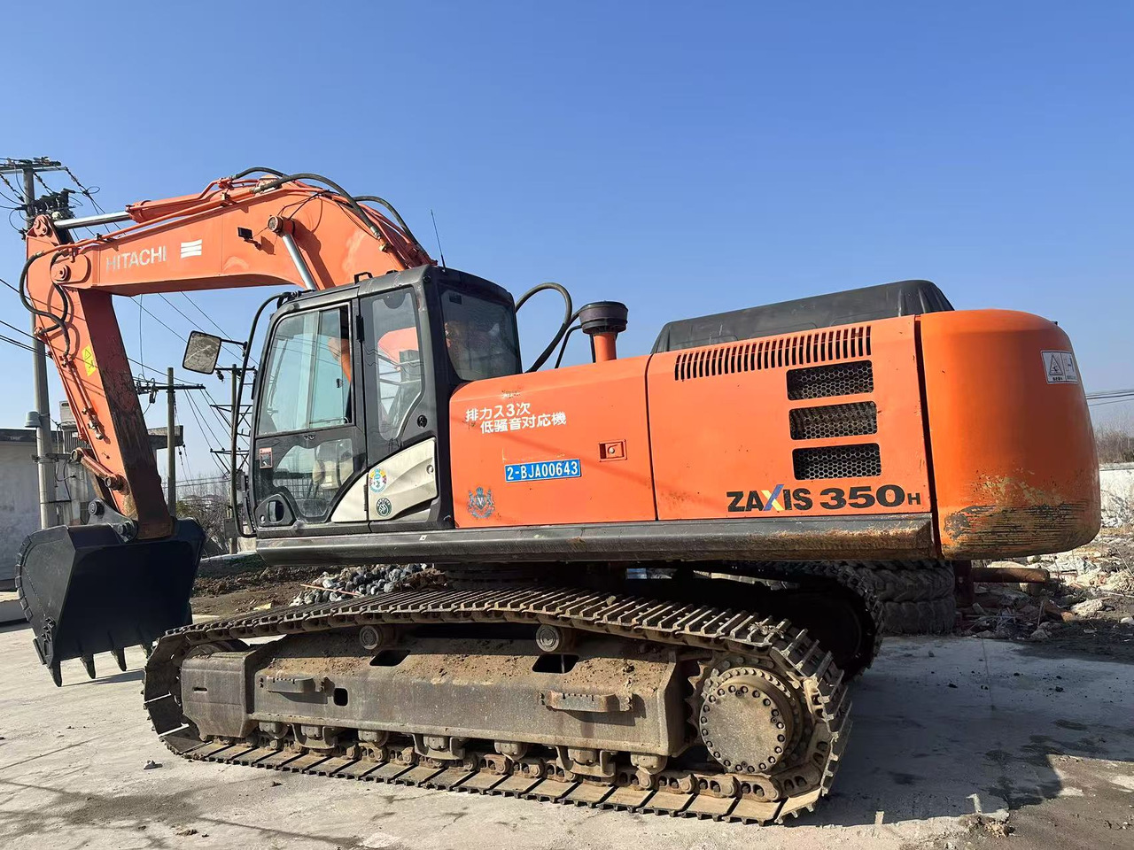 HITACHI USED EXCAVATOR ZX350-5G HOTSALE - Beltegraver: bilde 4 HITACHI USED EXCAVATOR ZX350-5G HOTSALE - Beltegraver: bilde 4