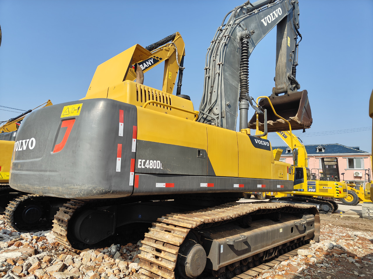 Used Excavator Big Machine VOLVO EC480DL - Gravemaskin: bilde 5 Used Excavator Big Machine VOLVO EC480DL - Gravemaskin: bilde 5