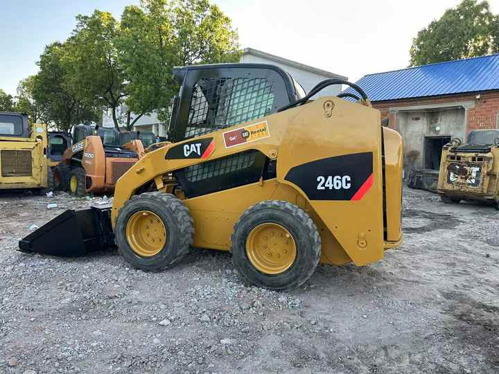 Used Original Caterpillar 246c Skid Steer Loader for Sale - Kompaktlaster: bilde 4 Used Original Caterpillar 246c Skid Steer Loader for Sale - Kompaktlaster: bilde 4