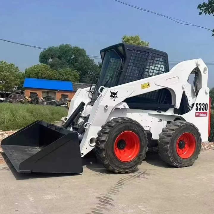 Very Low Price American Brand Used Bobcat S330 Skid Steer Loader with Superior Performance for Sale S160/S180/S300 in Stock - Kompaktlaster: bilde 1 Very Low Price American Brand Used Bobcat S330 Skid Steer Loader with Superior Performance for Sale S160/S180/S300 in Stock - Kompaktlaster: bilde 1