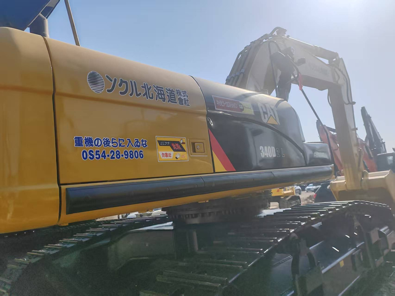 CATERPILLAR 340D - Beltegraver: bilde 2 CATERPILLAR 340D - Beltegraver: bilde 2