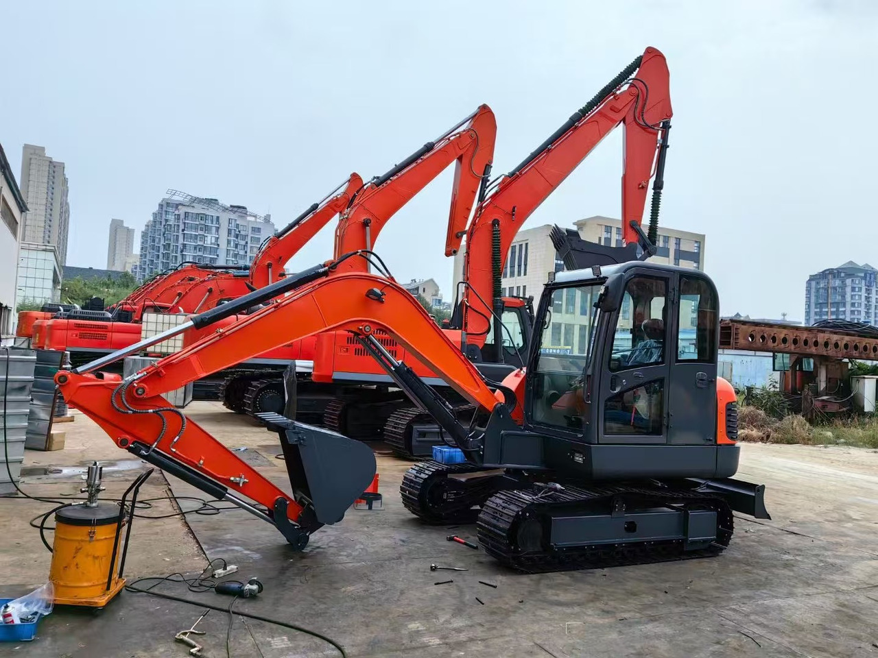 DOOSAN DH60-7 - Beltegraver: bilde 4 DOOSAN DH60-7 - Beltegraver: bilde 4