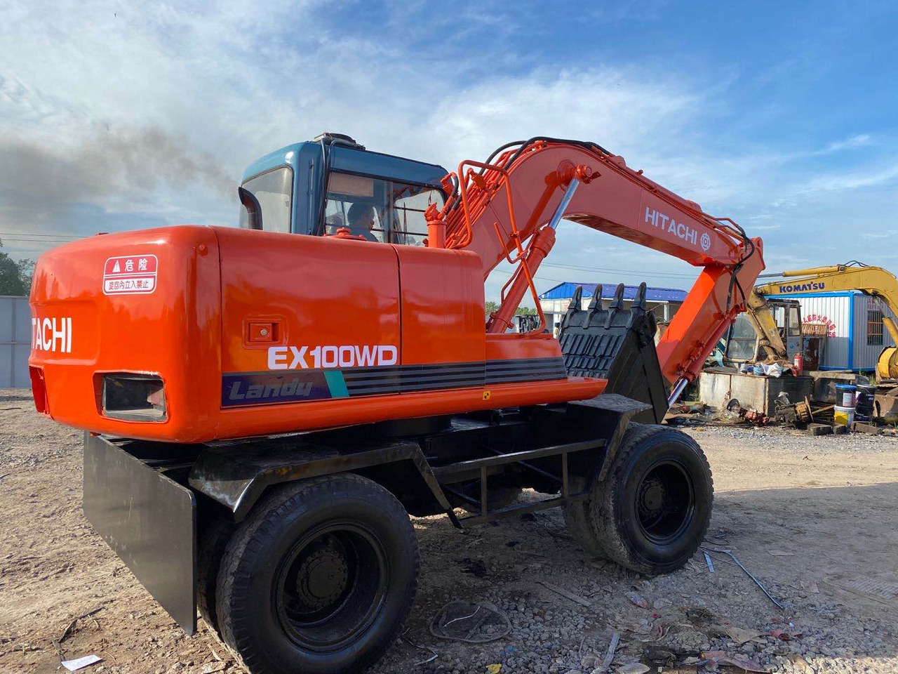 HITACHI EX100WD - Hjulgraver: bilde 4 HITACHI EX100WD - Hjulgraver: bilde 4