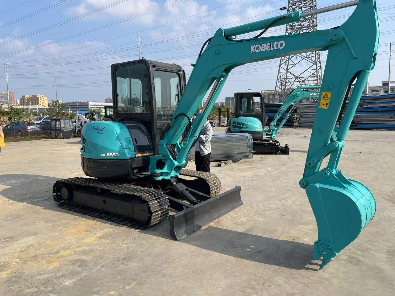 KOBELCO SK55SR - Minigraver: bilde 1 KOBELCO SK55SR - Minigraver: bilde 1