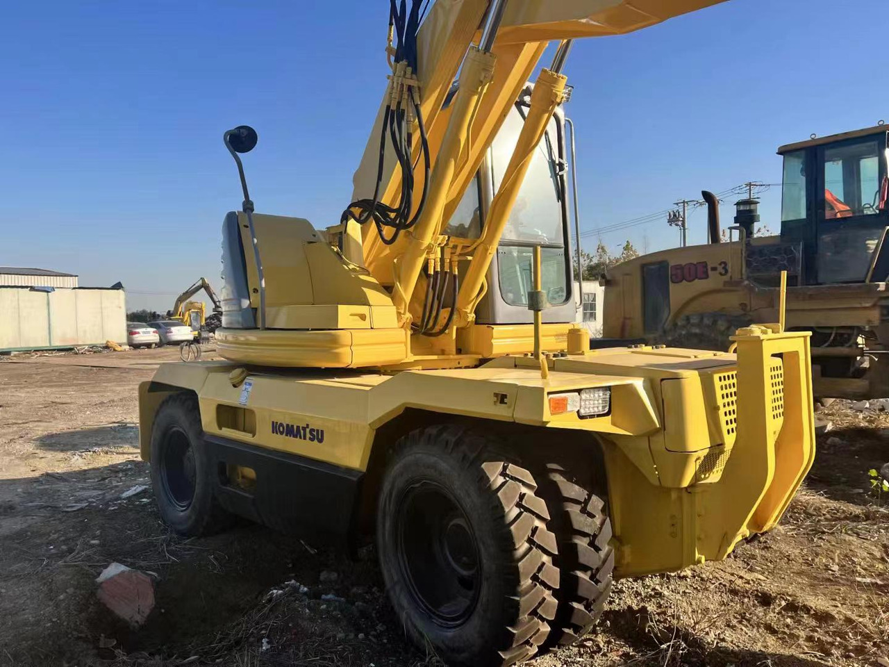 KOMATSU PC128US - Hjulgraver: bilde 3 KOMATSU PC128US - Hjulgraver: bilde 3