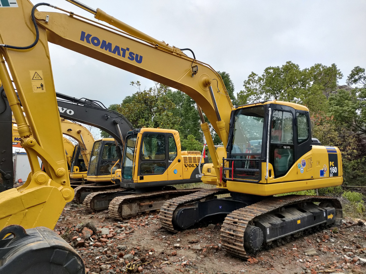 KOMATSU PC160-7 - Beltegraver: bilde 3 KOMATSU PC160-7 - Beltegraver: bilde 3