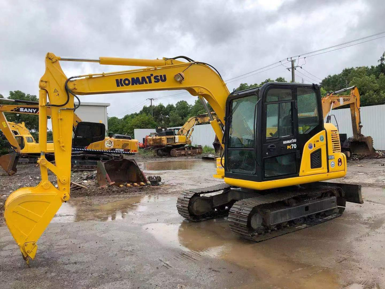 KOMATSU PC70-8 - Beltegraver: bilde 1 KOMATSU PC70-8 - Beltegraver: bilde 1