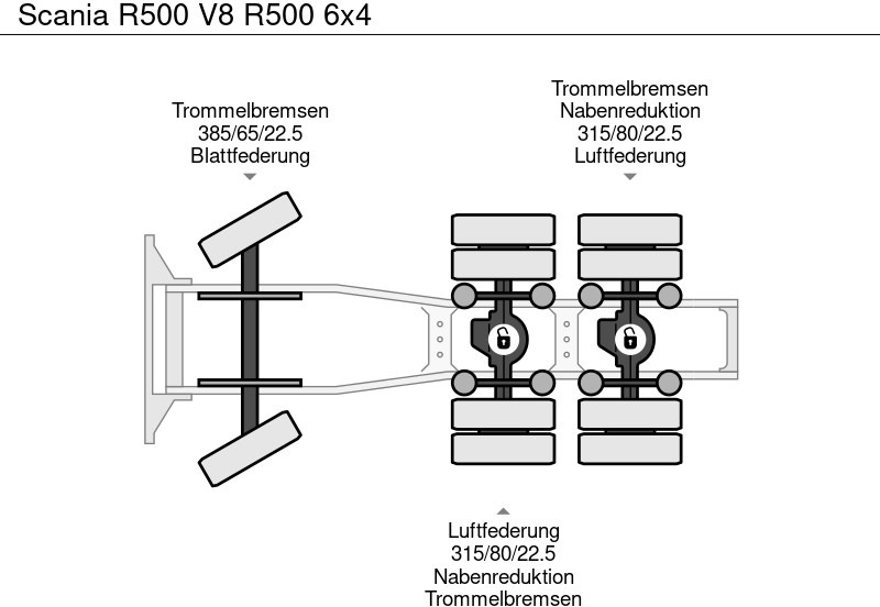 Trekkvogn Scania R500 V8 R500 6x4: bilde 19