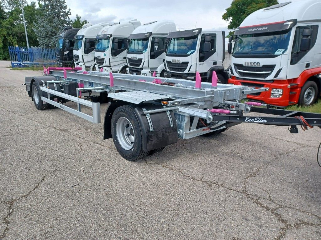AUSTERAS RIMORCHIO ECOSLIM SCARRABILE ZINCATO - Krokhenger/ Liftdumper henger: bilde 5 AUSTERAS RIMORCHIO ECOSLIM SCARRABILE ZINCATO - Krokhenger/ Liftdumper henger: bilde 5