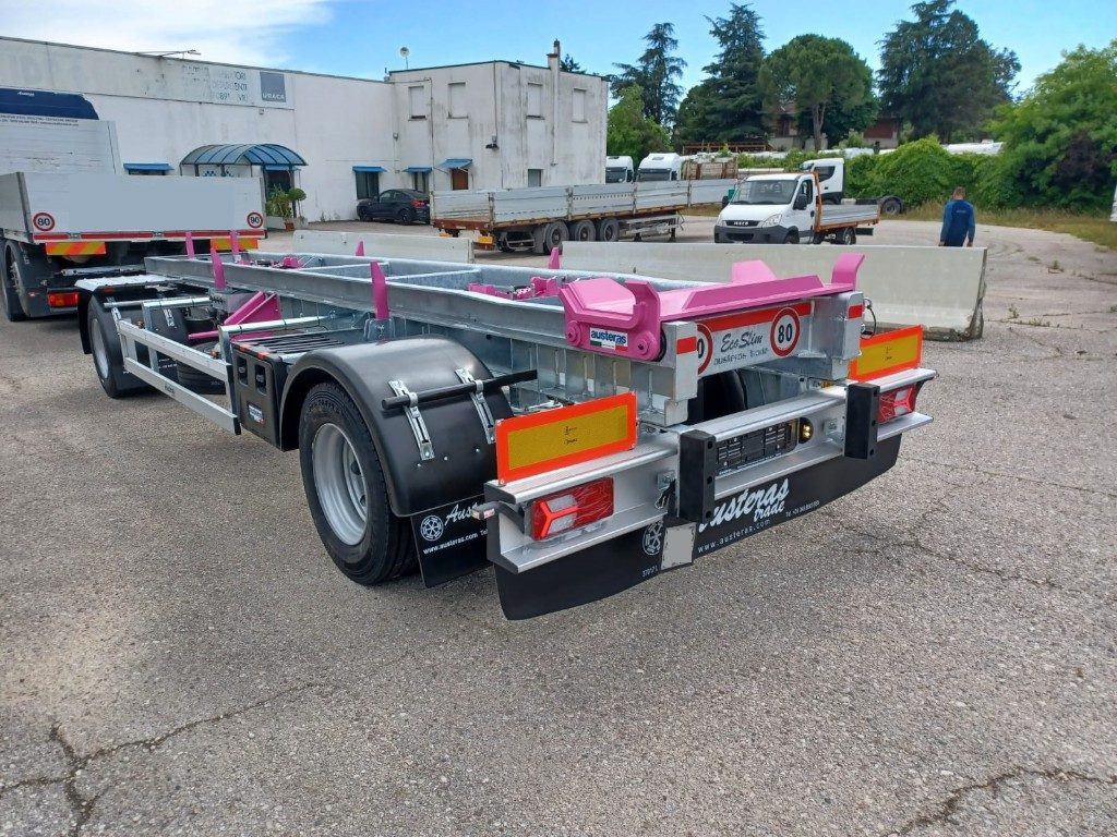 AUSTERAS RIMORCHIO ECOSLIM SCARRABILE ZINCATO - Krokhenger/ Liftdumper henger: bilde 3 AUSTERAS RIMORCHIO ECOSLIM SCARRABILE ZINCATO - Krokhenger/ Liftdumper henger: bilde 3