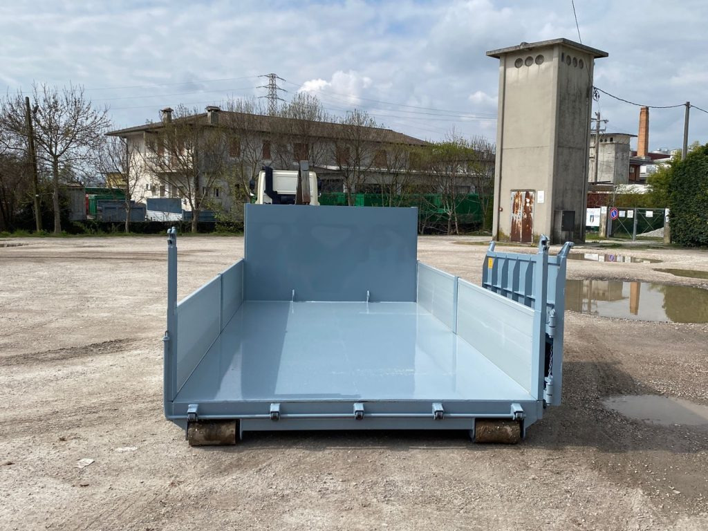 CONTAINER NUOVO A PIANALE CON PIANTONI RIMOVIBILI - Krokcontainer: bilde 3 CONTAINER NUOVO A PIANALE CON PIANTONI RIMOVIBILI - Krokcontainer: bilde 3