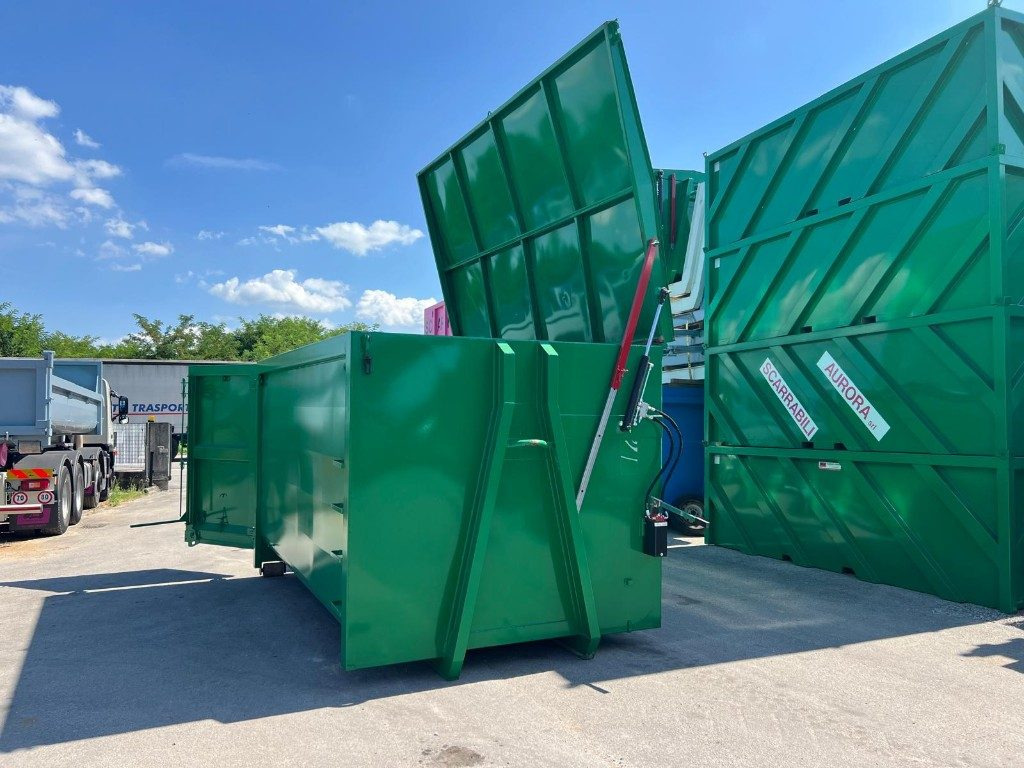 Ny Krokcontainer CONTAINER NUOVO SCARRABILE CON COPERCHIO: bilde 6