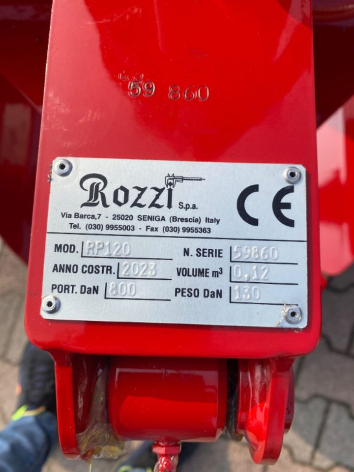 POLIPO ROZZI A 4 PALE CON ROTORE - Klype: bilde 3 POLIPO ROZZI A 4 PALE CON ROTORE - Klype: bilde 3