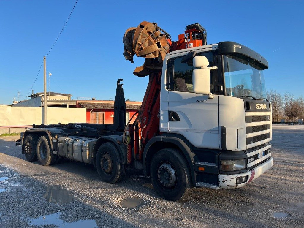 SCANIA CV R124 SCARRABILE CON GRU E POLIPO - Krokbil: bilde 4 SCANIA CV R124 SCARRABILE CON GRU E POLIPO - Krokbil: bilde 4
