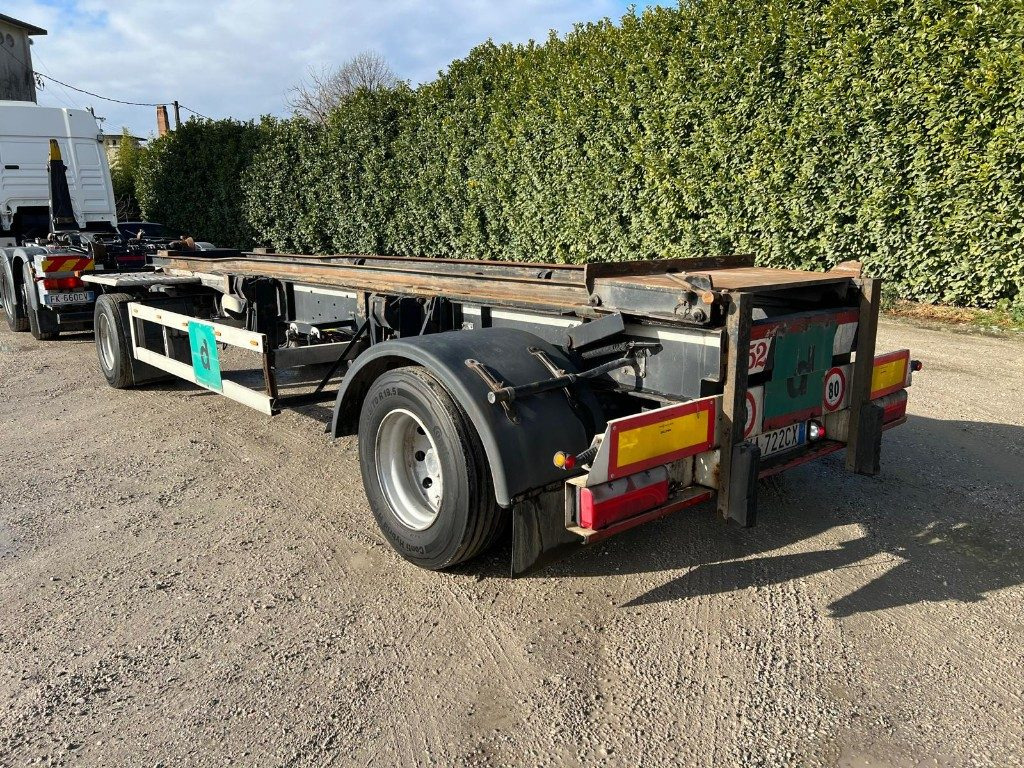 ZORZI RIMORCHIO SCARRABILE ZORZI 20R070 PNEUMATICO - Krokhenger/ Liftdumper henger: bilde 1 ZORZI RIMORCHIO SCARRABILE ZORZI 20R070 PNEUMATICO - Krokhenger/ Liftdumper henger: bilde 1