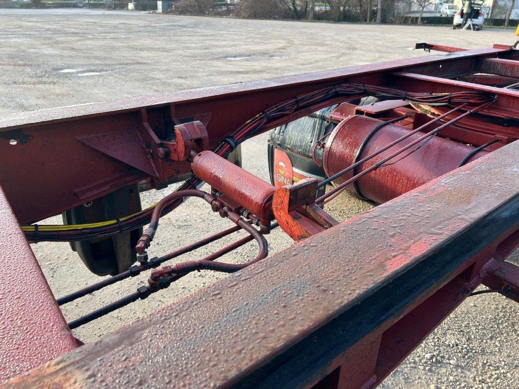 Krokhenger/ Liftdumper henger ZORZI RIMORCHIO ZORZI 20 R073 SCARRABILE PNEUMATICO: bilde 8