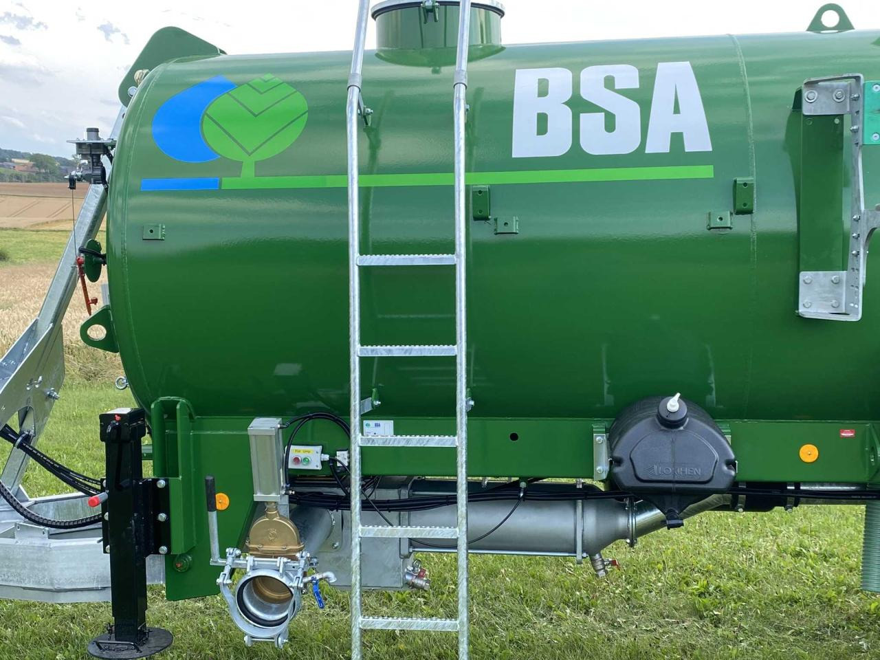 Ny Gjødselvogn BSA PTW 9 Einachser: bilde 8