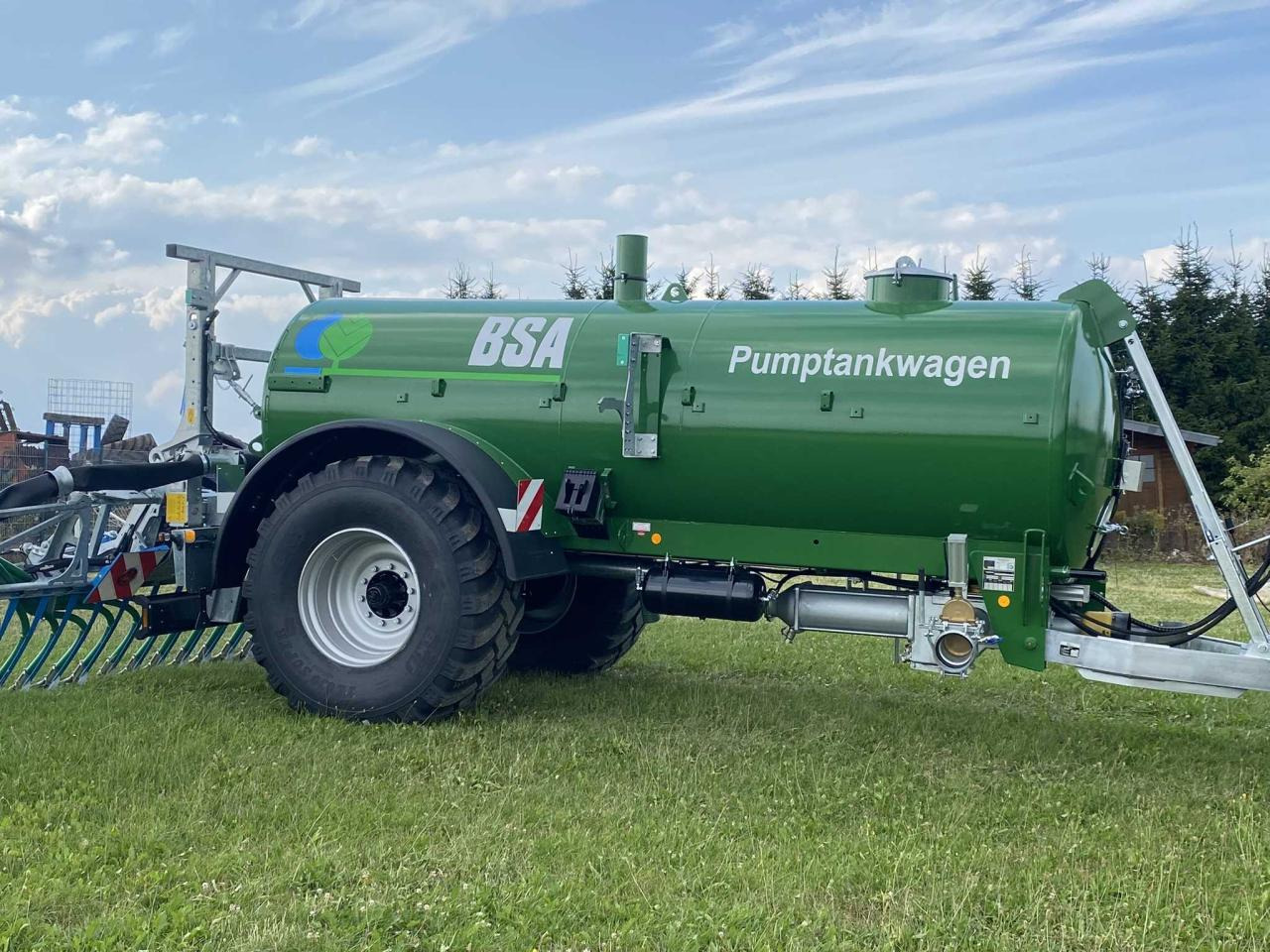 Ny Gjødselvogn BSA PTW 9 Einachser: bilde 7