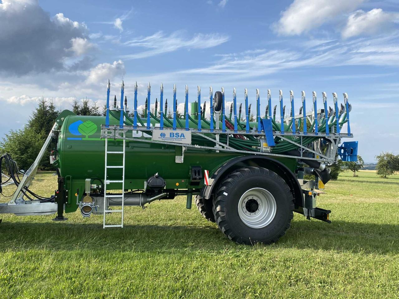 Ny Gjødselvogn BSA PTW 9 Einachser: bilde 10