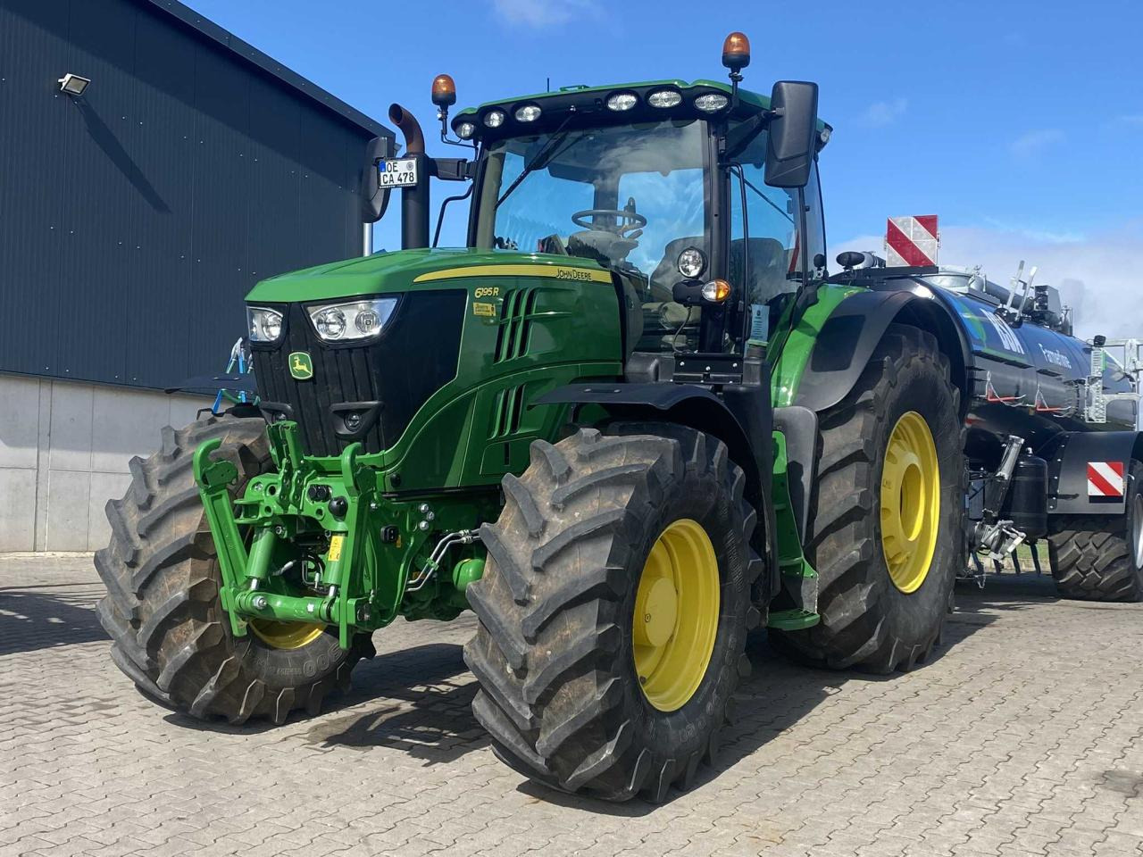 John Deere 6195R - Traktor: bilde 1 John Deere 6195R - Traktor: bilde 1