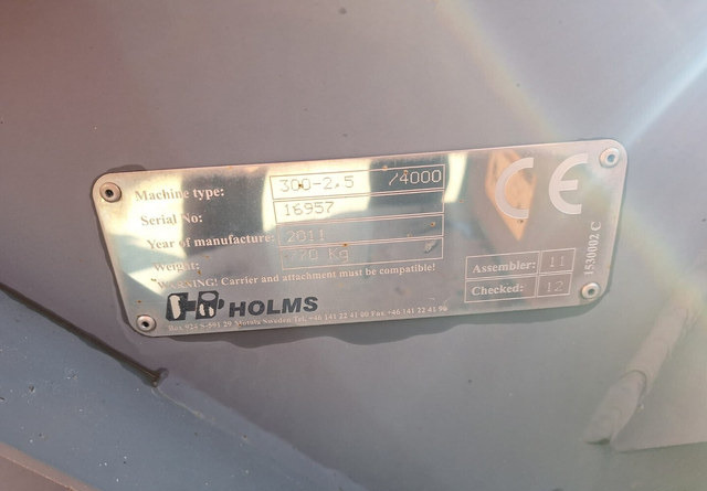 Holms 300/ 2,5m - Kostemaskin for Bygg og anlegg: bilde 4 Holms 300/ 2,5m - Kostemaskin for Bygg og anlegg: bilde 4