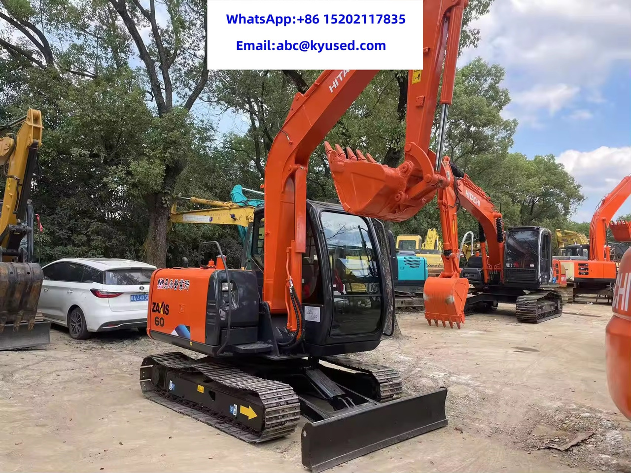 HITACHI ZX60 - Gravemaskin: bilde 2 HITACHI ZX60 - Gravemaskin: bilde 2