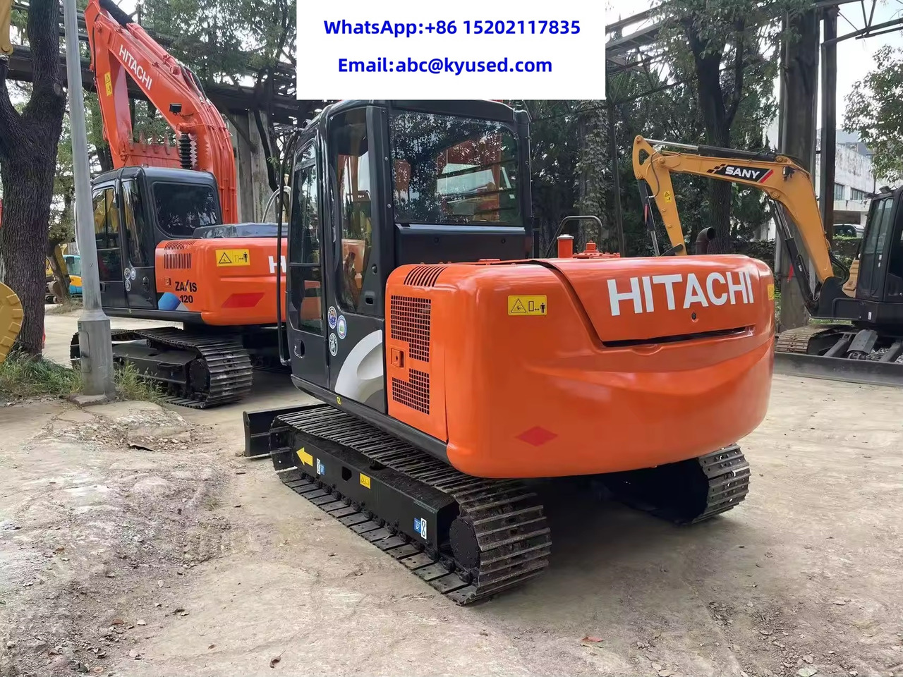 HITACHI ZX60 - Gravemaskin: bilde 4 HITACHI ZX60 - Gravemaskin: bilde 4