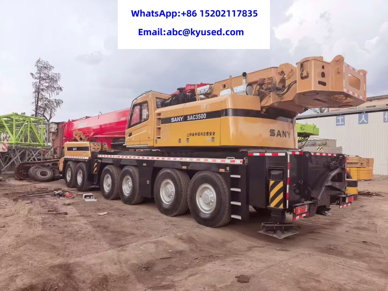 SANY SAC3500 - Mobilkran: bilde 3 SANY SAC3500 - Mobilkran: bilde 3