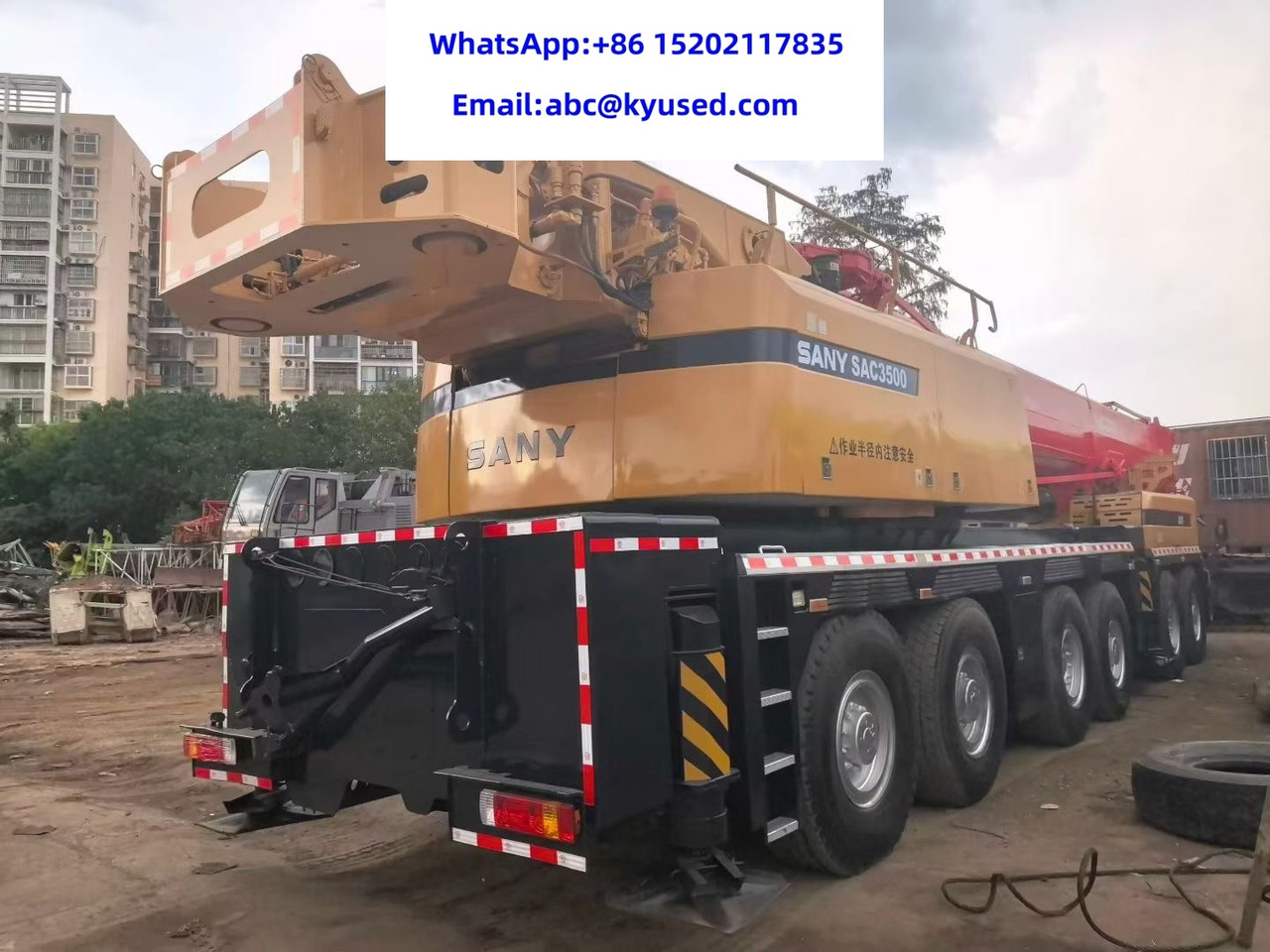 SANY SAC3500 - Mobilkran: bilde 4 SANY SAC3500 - Mobilkran: bilde 4