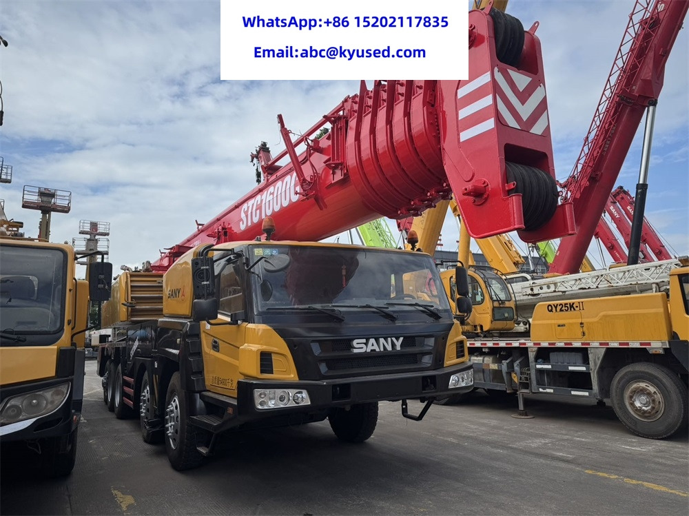 SANY STC1300 STC800 STC1000 STC1600 STC1800 STC750 STC500 STC250 - Mobilkran: bilde 2 SANY STC1300 STC800 STC1000 STC1600 STC1800 STC750 STC500 STC250 - Mobilkran: bilde 2