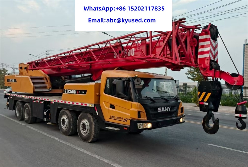 SANY STC500 STC350 STC250 STC750 STC800 STC1000 50TON 25TON 35T 75TON 80TON 100TON - Mobilkran: bilde 5 SANY STC500 STC350 STC250 STC750 STC800 STC1000 50TON 25TON 35T 75TON 80TON 100TON - Mobilkran: bilde 5