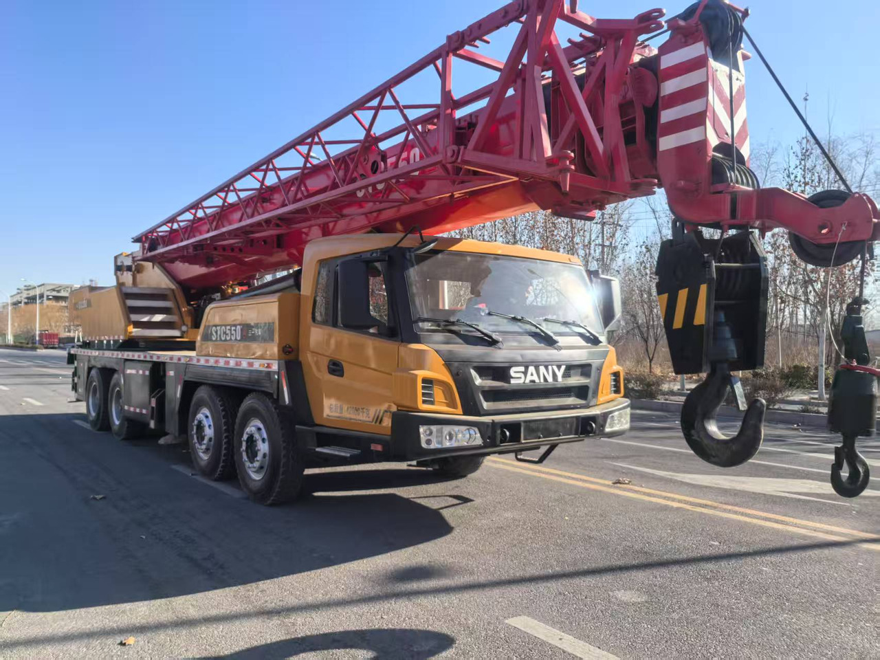 SANY STC550 STC500 STC750 STC800 75ton 80ton 55ton 50ton used mobile crane - Mobilkran: bilde 2 SANY STC550 STC500 STC750 STC800 75ton 80ton 55ton 50ton used mobile crane - Mobilkran: bilde 2