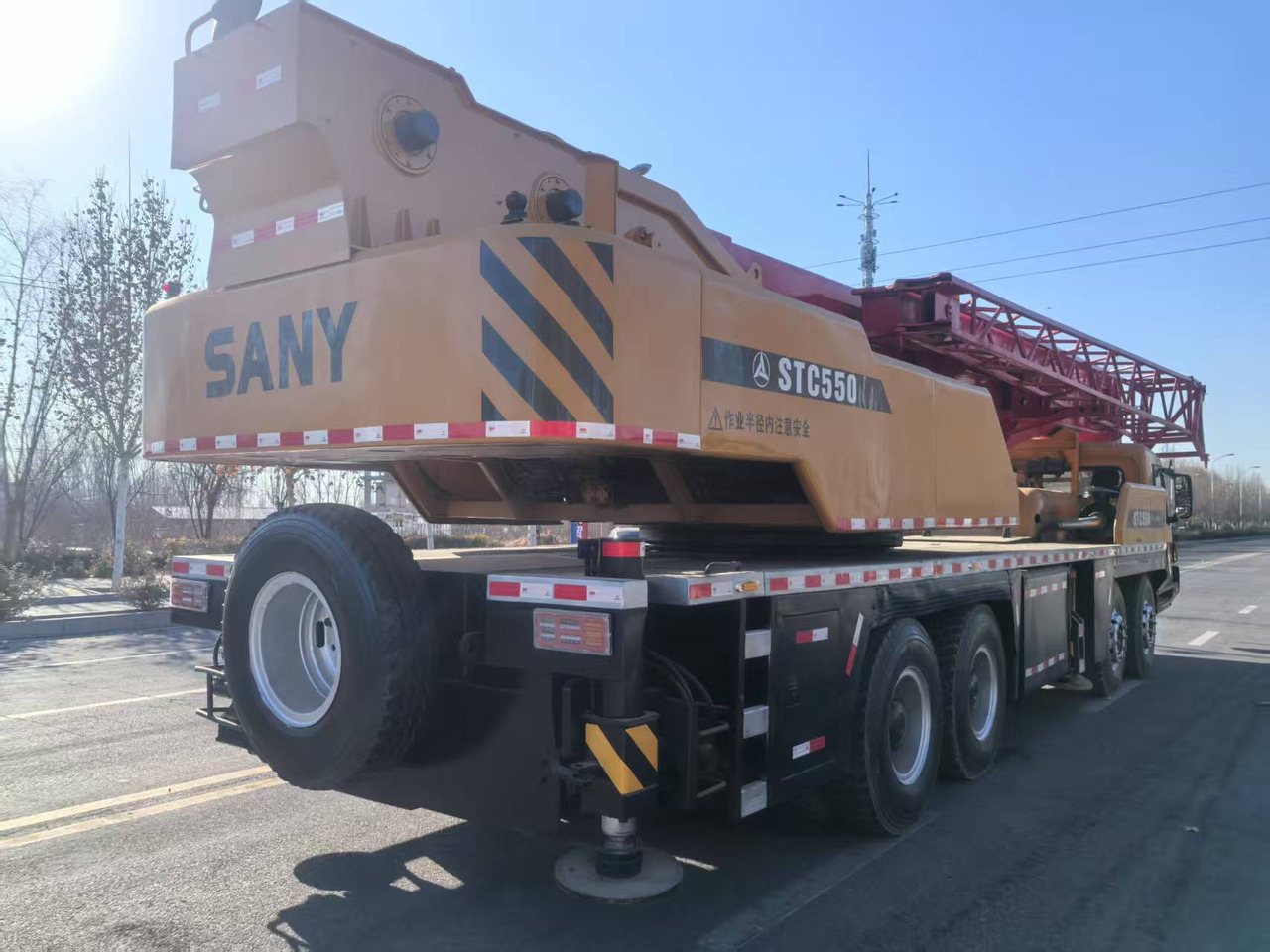 SANY STC550 STC500 STC750 STC800 75ton 80ton 55ton 50ton used mobile crane - Mobilkran: bilde 4 SANY STC550 STC500 STC750 STC800 75ton 80ton 55ton 50ton used mobile crane - Mobilkran: bilde 4