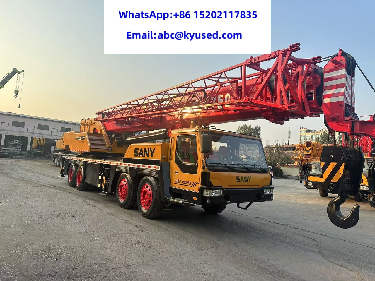 SANY STC750 - Mobilkran: bilde 2 SANY STC750 - Mobilkran: bilde 2