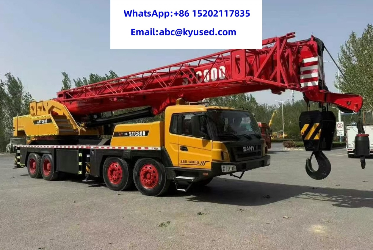 SANY STC800 STC750 STC1000 STC500 STC250 STC130 STC1600 STC1800 - Mobilkran: bilde 5 SANY STC800 STC750 STC1000 STC500 STC250 STC130 STC1600 STC1800 - Mobilkran: bilde 5