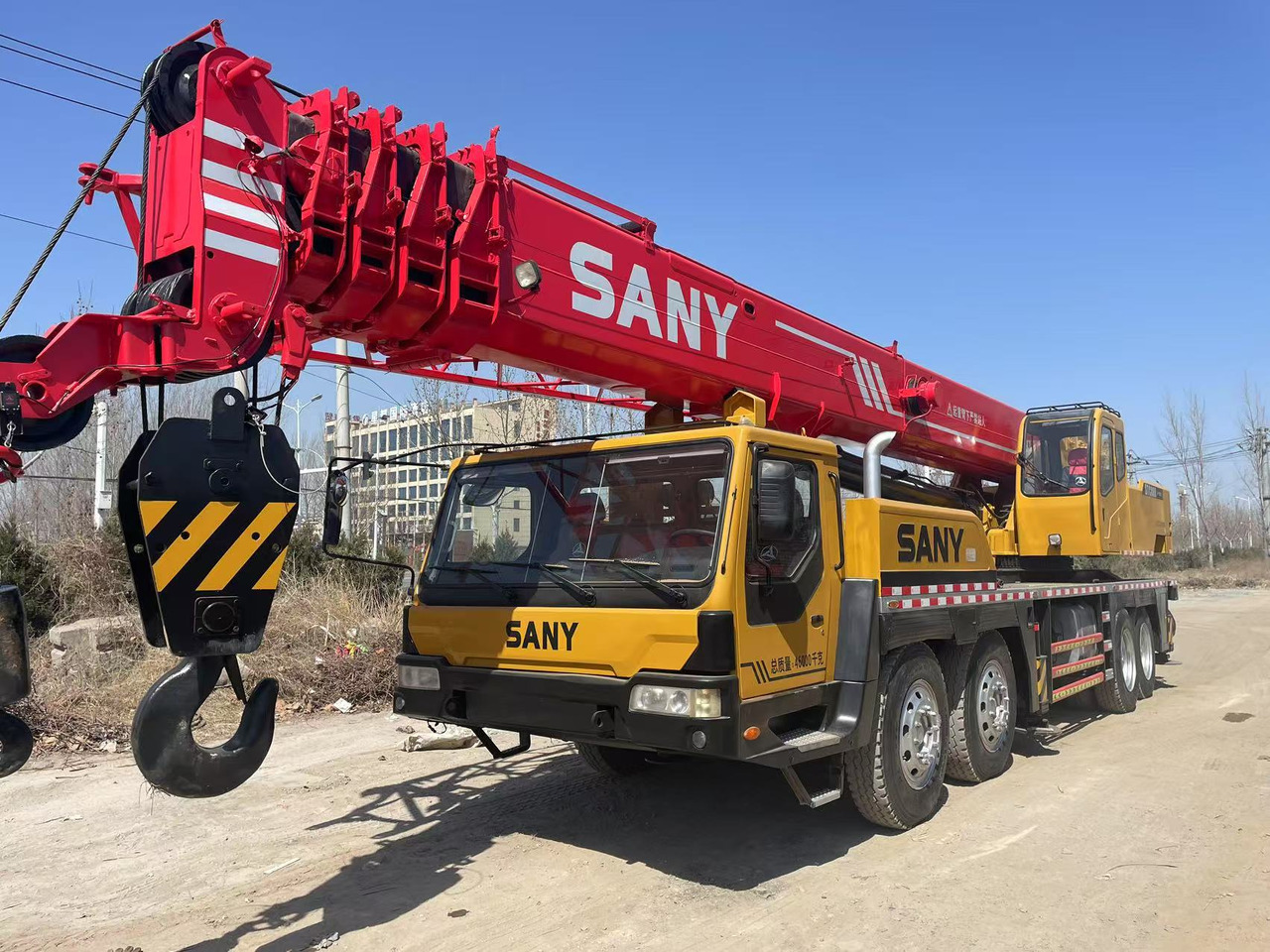 SANY STC800 STC800E STC800T STC80T5 STC800H STC750 75 ton 80ton truck crane - Mobilkran: bilde 1 SANY STC800 STC800E STC800T STC80T5 STC800H STC750 75 ton 80ton truck crane - Mobilkran: bilde 1