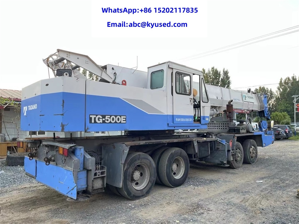 TADANO TG500E TG700E TG1000 TG250E TL250E TL300E 25TON 35TON 50TON 70TON 100TON - Mobilkran: bilde 5 TADANO TG500E TG700E TG1000 TG250E TL250E TL300E 25TON 35TON 50TON 70TON 100TON - Mobilkran: bilde 5
