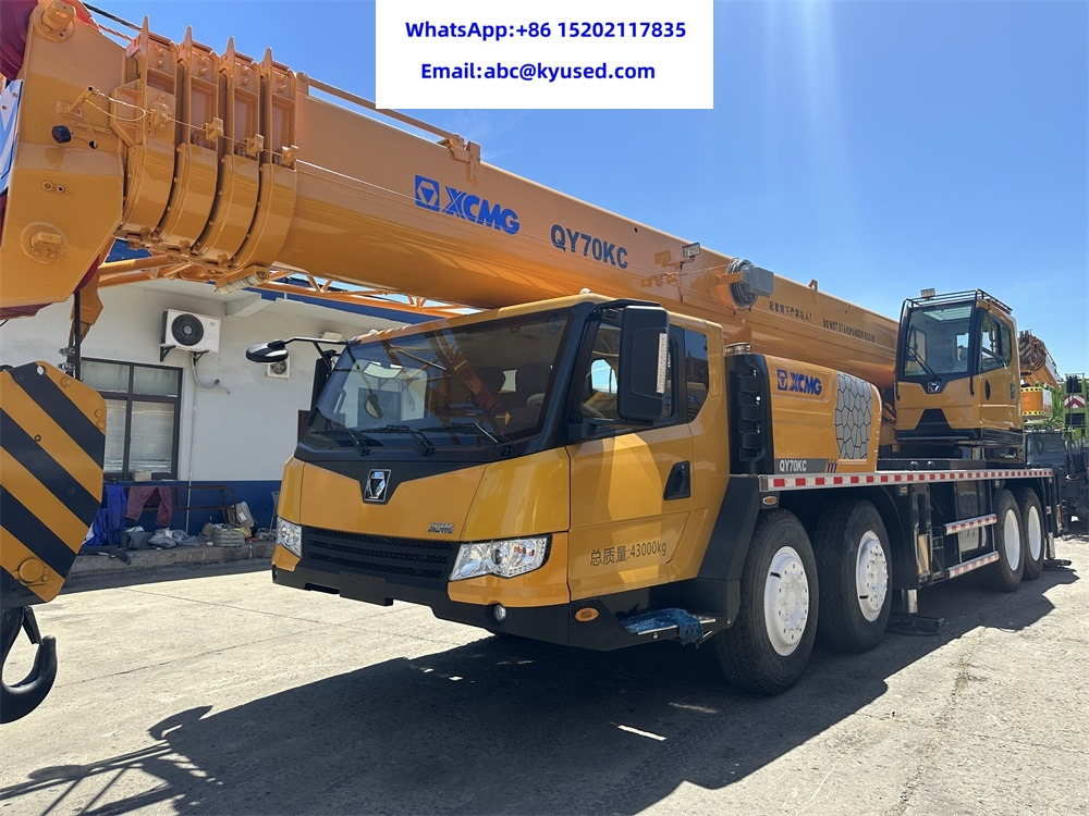 XCMG QY70KC QY70KA XCT70 QY75K QY80K QY100K QY110K QY130K QY50KC 50TON 60TON 70TON 80TON 100TON TRUCK CRANE - Mobilkran: bilde 1 XCMG QY70KC QY70KA XCT70 QY75K QY80K QY100K QY110K QY130K QY50KC 50TON 60TON 70TON 80TON 100TON TRUCK CRANE - Mobilkran: bilde 1