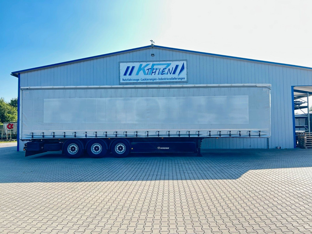 Krone SDP27 | Liftachse, Palettenkasten, Iceprotect - Gardintrailer: bilde 1 Krone SDP27 | Liftachse, Palettenkasten, Iceprotect - Gardintrailer: bilde 1