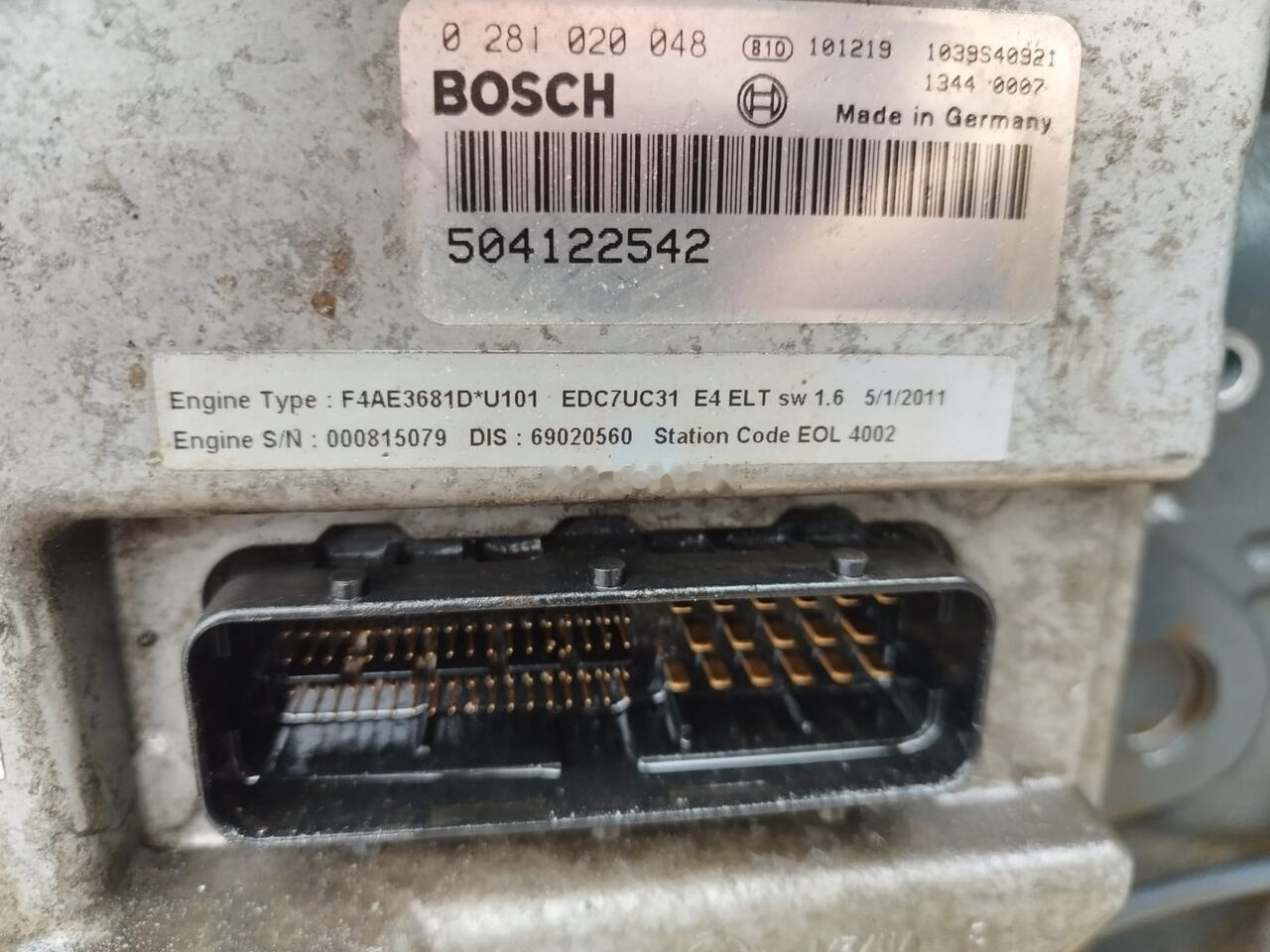 IVECO Tector F4AE3681D IVECO EUROCARGO F4AE3681D truck - Motor for Lastebil: bilde 5 IVECO Tector F4AE3681D IVECO EUROCARGO F4AE3681D truck - Motor for Lastebil: bilde 5