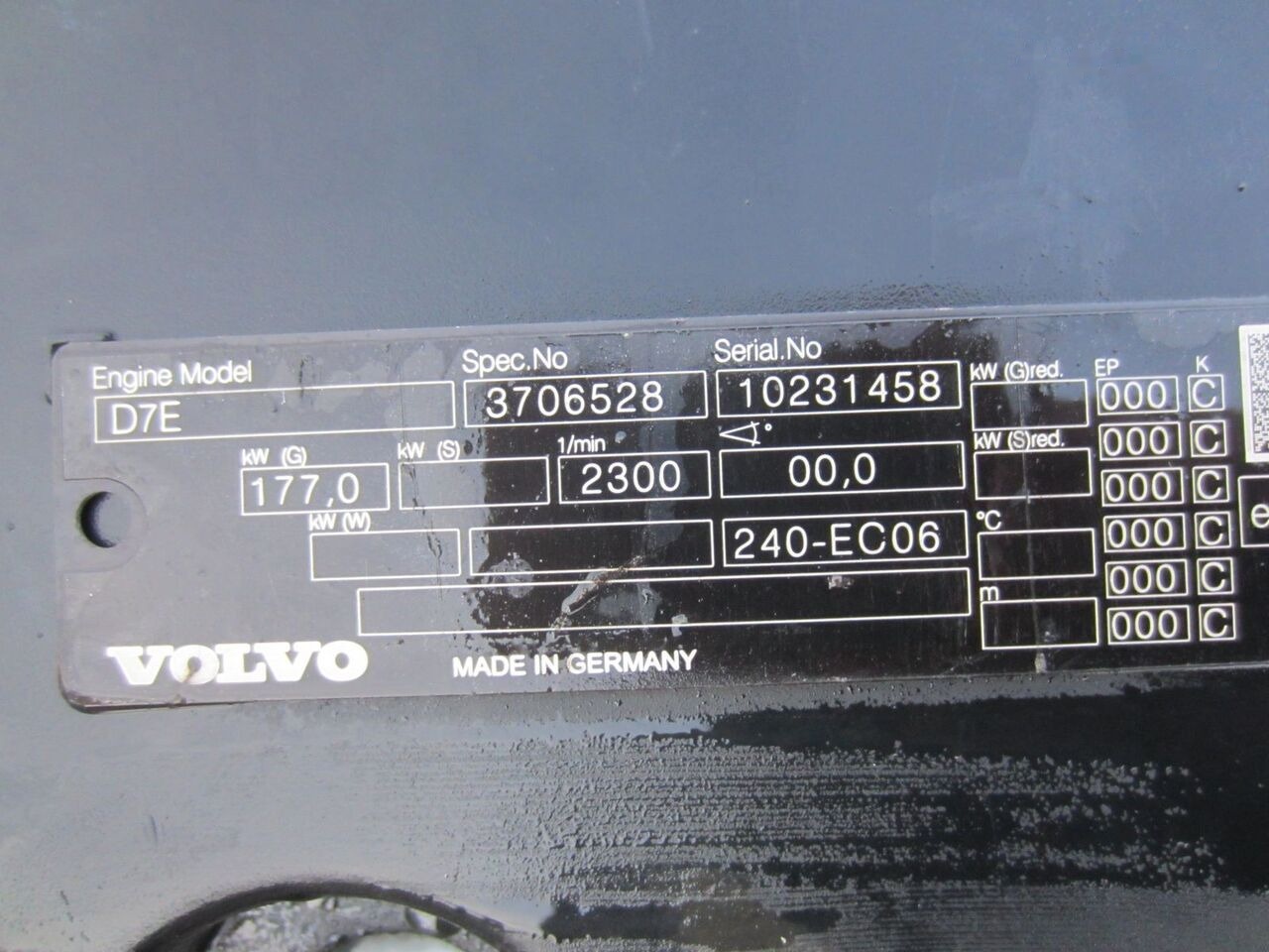 Volvo D7E 240 Volvo FL - Motor for Lastebil: bilde 4 Volvo D7E 240 Volvo FL - Motor for Lastebil: bilde 4