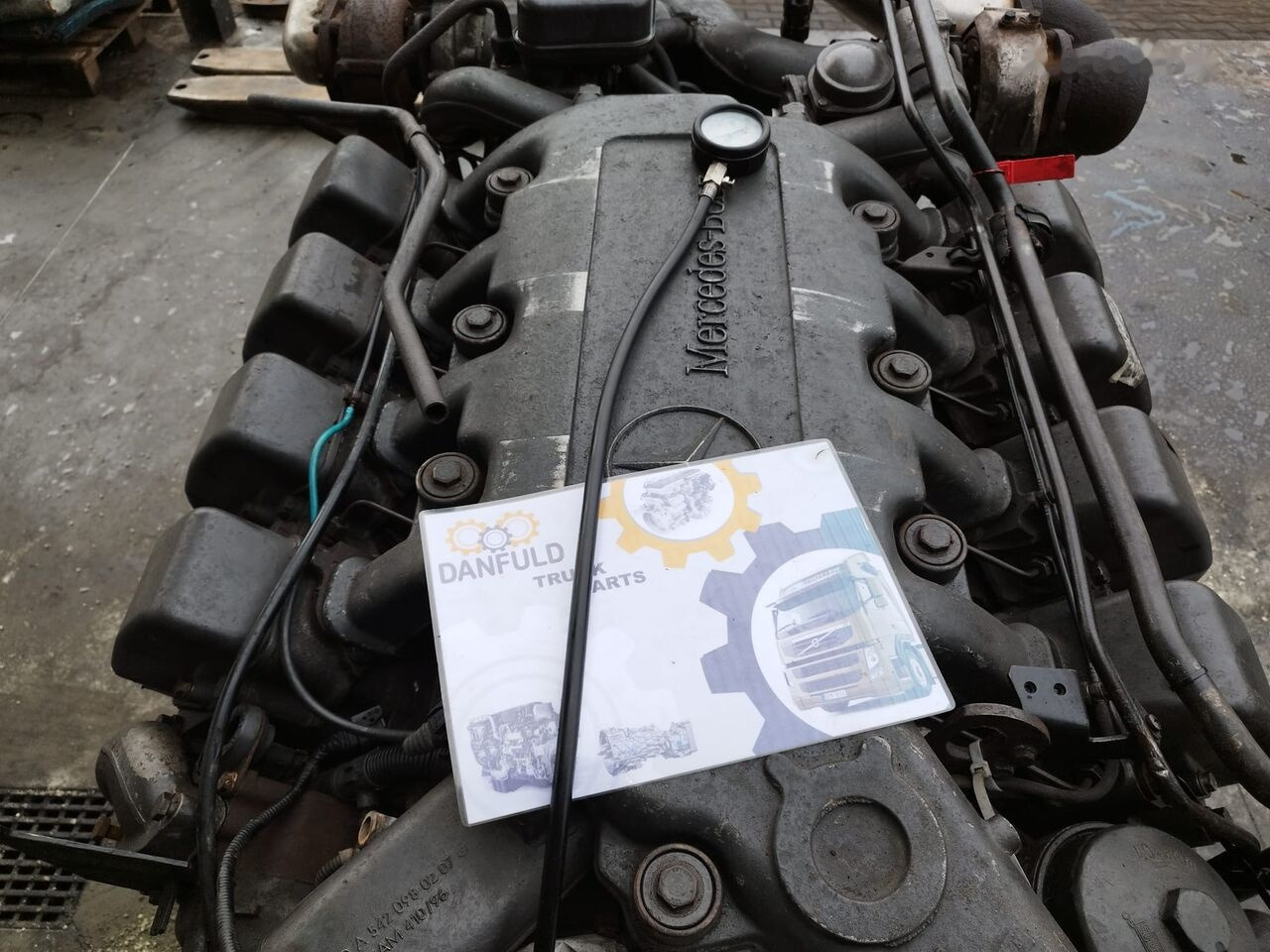 Mercedes-Benz OM502LA truck - Motor for Lastebil: bilde 1 Mercedes-Benz OM502LA truck - Motor for Lastebil: bilde 1