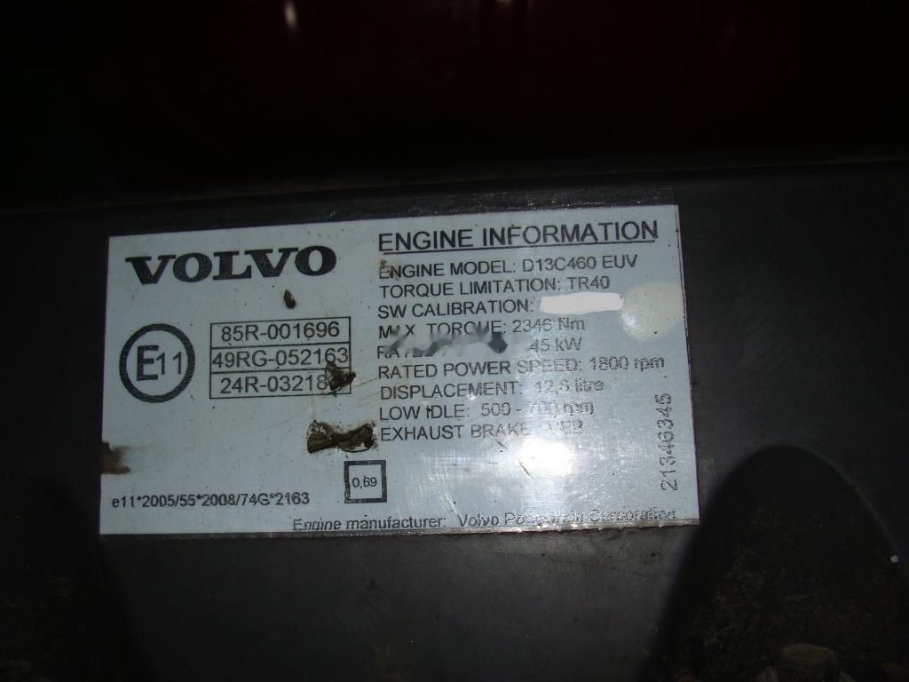 Volvo D13C EUV 460 Volvo FH13 - Motor for Lastebil: bilde 5 Volvo D13C EUV 460 Volvo FH13 - Motor for Lastebil: bilde 5