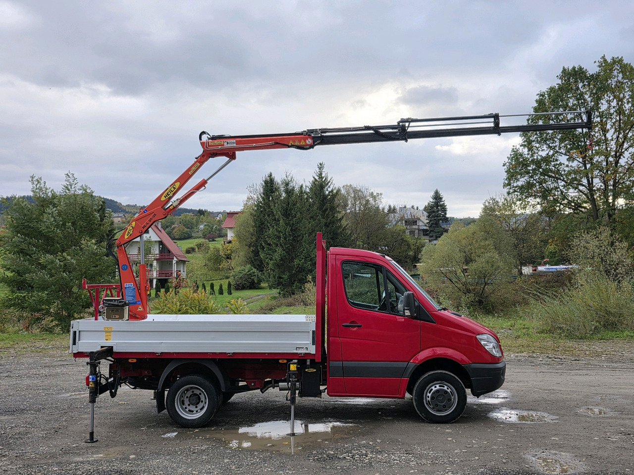 Mercedes-Benz Sprinter 418 CDI Skrzynia +HDS 10.5 M +Pilot  ! 87000km ! - Varebil med plan: bilde 3 Mercedes-Benz Sprinter 418 CDI Skrzynia +HDS 10.5 M +Pilot  ! 87000km ! - Varebil med plan: bilde 3