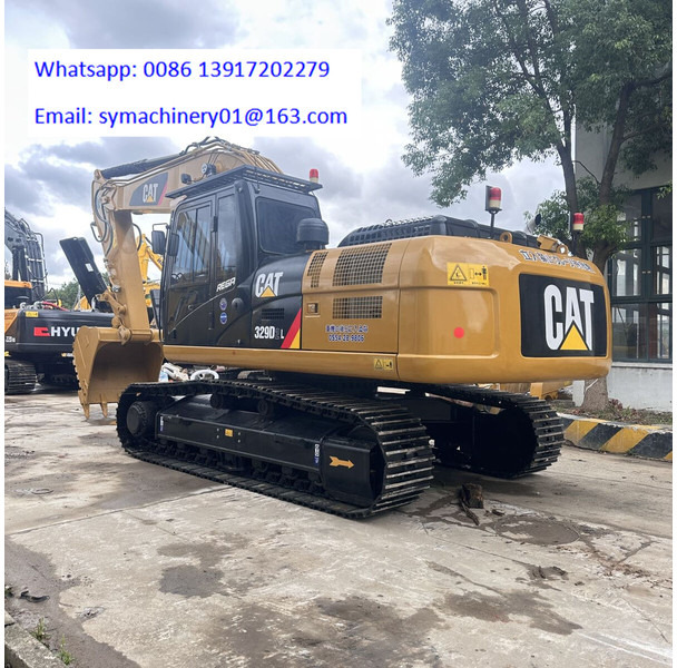 Caterpillar 329D2L - Beltegraver: bilde 1 Caterpillar 329D2L - Beltegraver: bilde 1