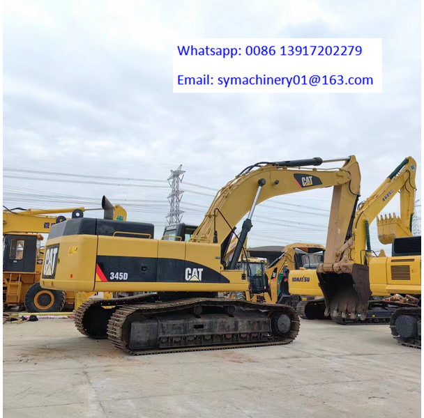 Caterpillar 345D - Beltegraver: bilde 3 Caterpillar 345D - Beltegraver: bilde 3